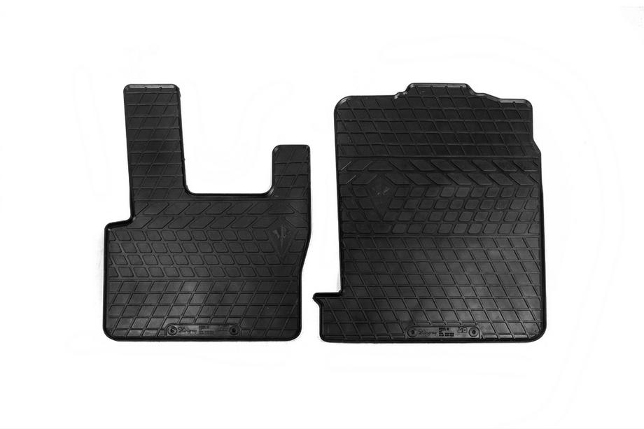 DAF XF105 2005-2013 Rubber Floor Mats (2 pcs, Stingray Premium) Photo 1
