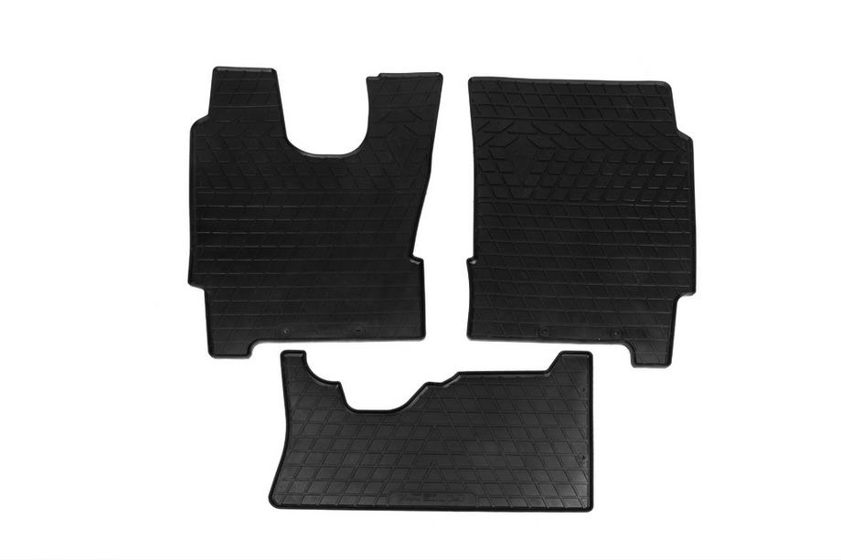 Iveco Eurocargo IV 2015- Rubber Floor Mats (3 pcs, Stingray Premium) Image