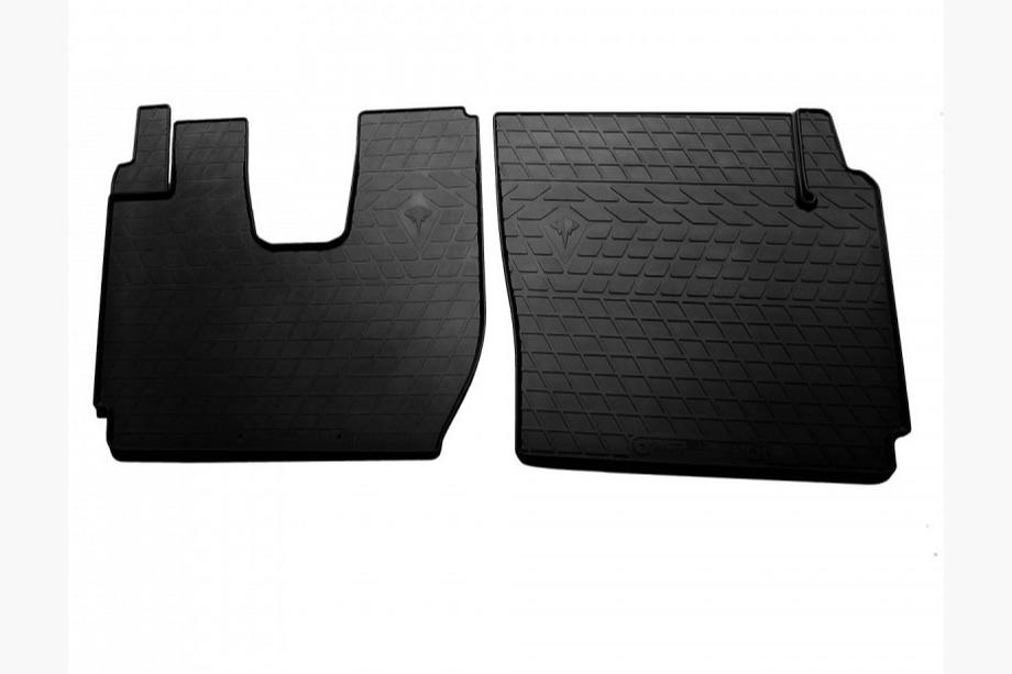 Iveco S-Way 2019- Rubber Floor Mats (2 pcs, Stingray Premium) Image