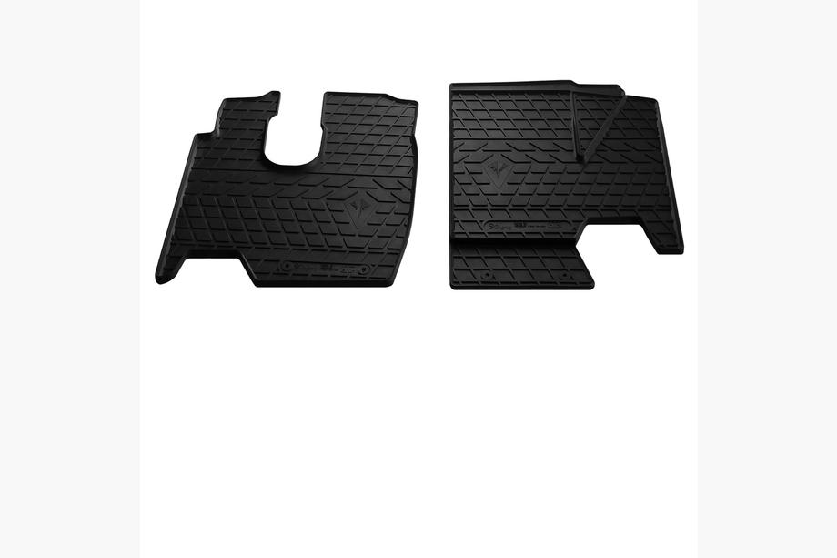 Mercedes Atego 1998-2004 Stingray Premium Rubber Floor Mats (2 pcs) Image