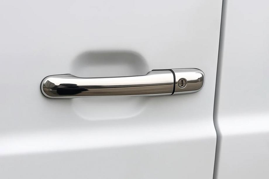 Mercedes Atego 1998-2004 Door Handle Covers (2 pcs, Stainless Steel) Carmos - Turkish Stainless Steel Image