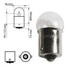 Indicator Bulb Osram 5007 R5W 12V BA15s photo 2