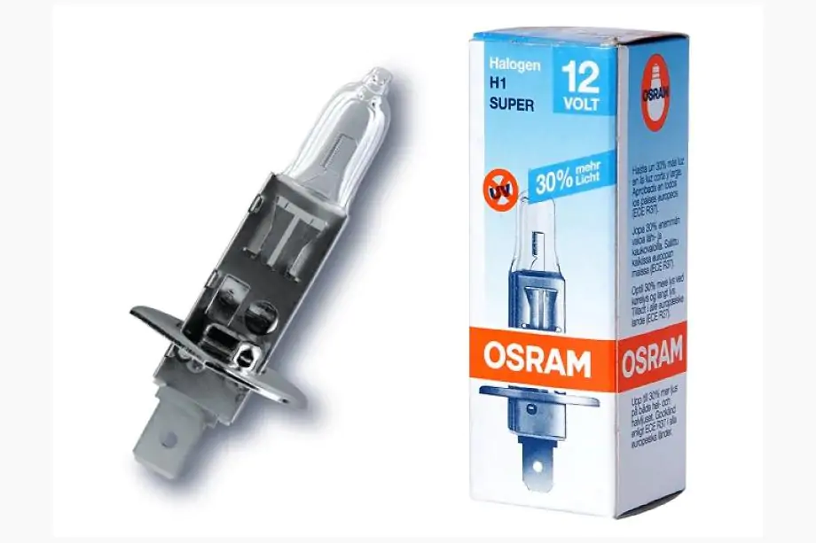 Osram H1 55W 64150SUP Super +30% Headlight Bulb Image