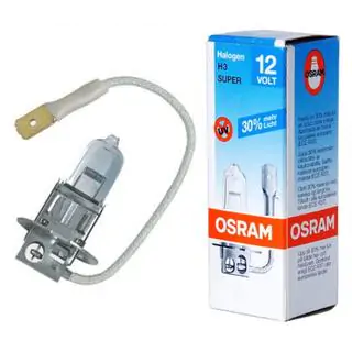 Osram H3 55W 64151SUP Super +30% Headlight Bulb photo 1