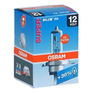 Osram H4 60/55W 12V 64193SUP Headlight Bulb photo 2