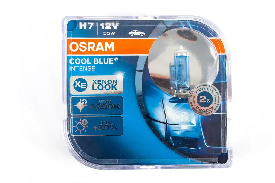 Osram H7 55W Cool Blue Intense 64210CBI Headlight Bulb Image