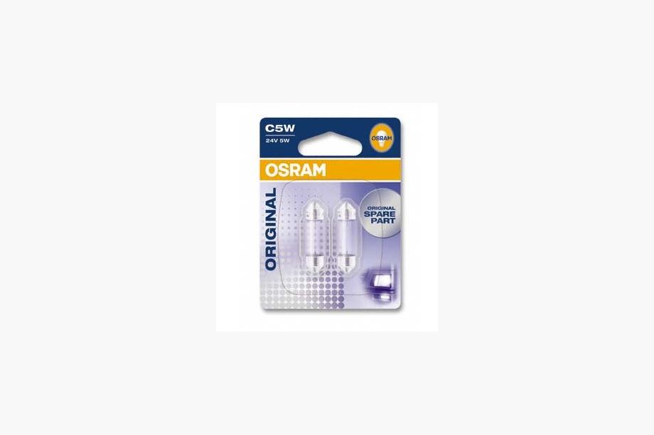 Indicator Bulb Osram 6423-02B C5W 36mm 24V SV8.5-8 Image