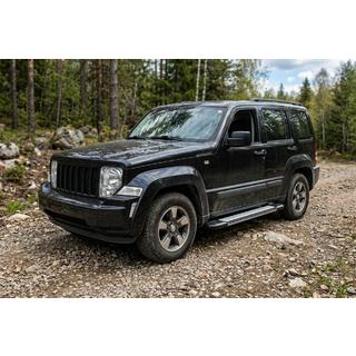 Side Steps Rainbow (2 pcs, Aluminum) Jeep Cherokee/Liberty 2007-2013 photo 1