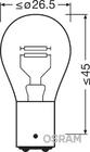 Indicator Bulb Osram 7537 P21/5W 24V 21W BA15d photo 2