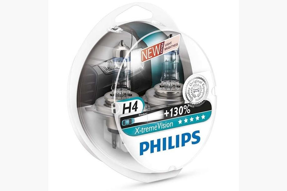 Philips H4 60/55W Xtreme Vision 12342XV Headlight Bulb Image