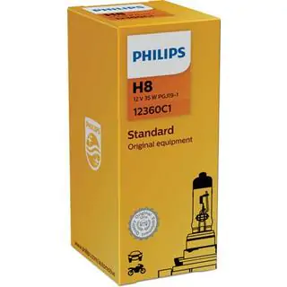 Philips H8 35W 12360 Headlight Bulb photo 2