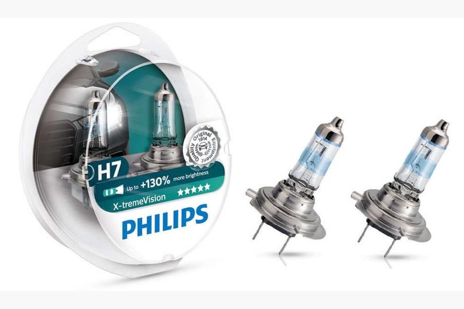Philips H7 55W 12972XV Xtreme Vision +130% Headlight Bulb Image