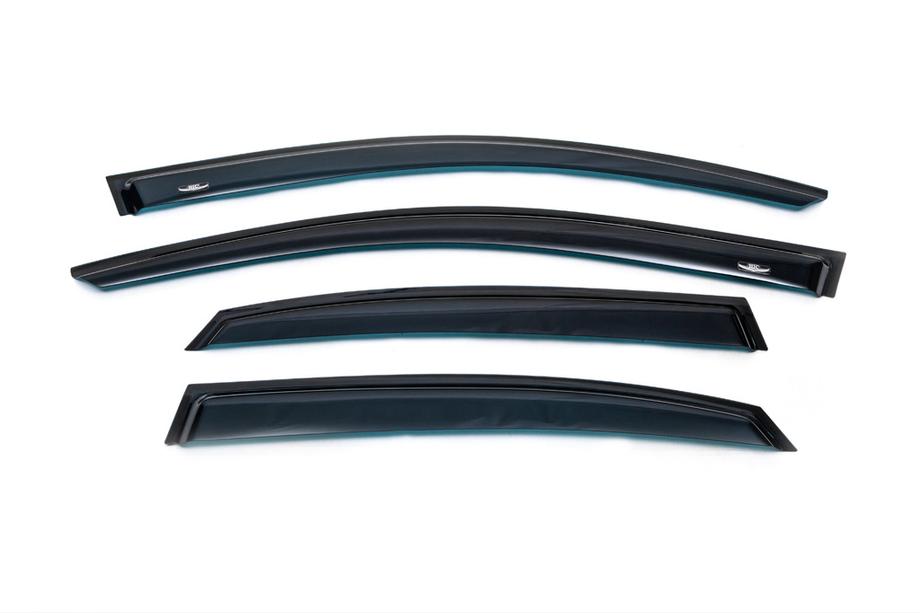Audi A4 B8 2007-2015 Side window wind deflectors Sedan (4 pcs, HIC) Image