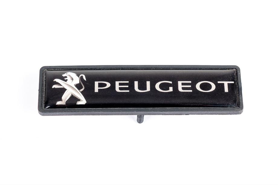 Peugeot Floor Mat Badge (1pc) Photo 1