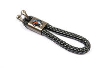 BMW Leather Keychain with M Logo photo 1