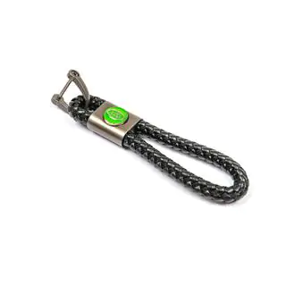 Leather Keychain V1 with LandRover Logo photo 1