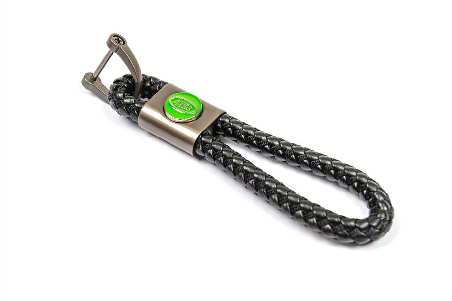 LandRover Leather Keychain V1 with LandRover Logo Photo 1