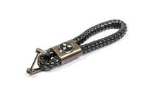 Mitsubishi Leather Keychain V1 with Mitsubishi Logo photo 2