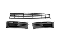 Volkswagen T6 2015-2024 Front lower grille (3 pieces, matte) photo 1