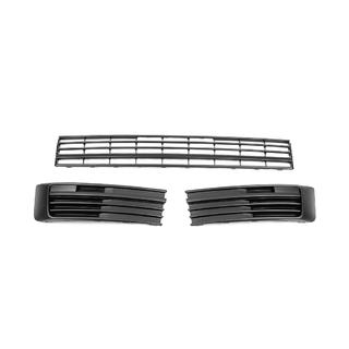 Front lower grille (3 pieces, matte) Volkswagen T6 2015-2024 photo 1