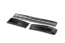 Volkswagen T6 2015-2024 Front lower grilles (3 pieces, gloss) photo 2