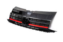 Volkswagen T6 2015-2024 Front grille with red stripe (for emblem) photo 2