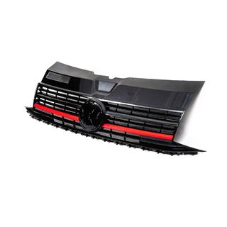 Front grille with red stripe (for emblem) photo 2