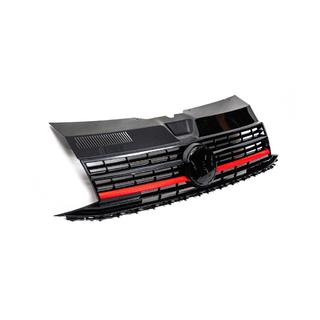 Front grille with red stripe (for emblem) photo 1