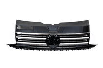 Volkswagen T6 2015-2024 Front grille with chrome strip (for emblem) photo 2