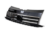 Volkswagen T6 2015-2024 Front grille with chrome strip (for emblem) photo 3