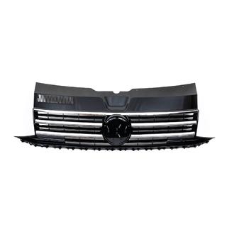 Front grille with chrome strip (for emblem) photo 2