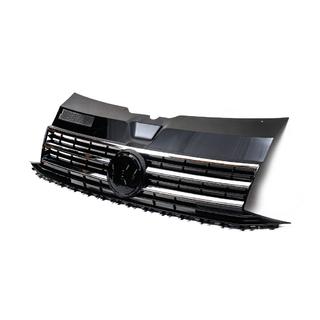 Front grille with chrome strip (for emblem) photo 3