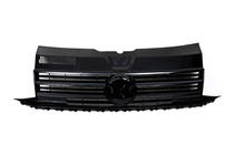 Volkswagen T6 2015-2024 Front Grille Gloss Black (for Emblem) photo 2