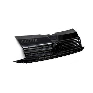 Front Grille Gloss Black (for Emblem) Volkswagen T6 2015-2024 photo 1