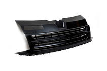 Volkswagen T6 2015-2024 Front Grille Gloss Black (without Emblem) photo 1