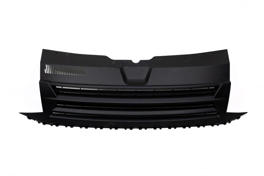 Volkswagen T6 2015-2024 Front Grille Black Matte (without Emblem) Image