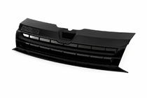 Volkswagen T5 2010-2015 Front Grille Gloss Black (No Emblem) photo 2