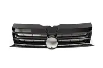 Volkswagen T5 2010-2015 Front Grille Gloss Black (for Emblem) photo 1