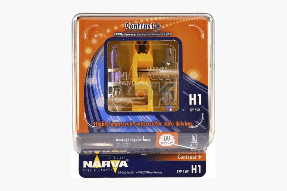 Narva H1 55W Contrast 98651 Headlight Bulb Image