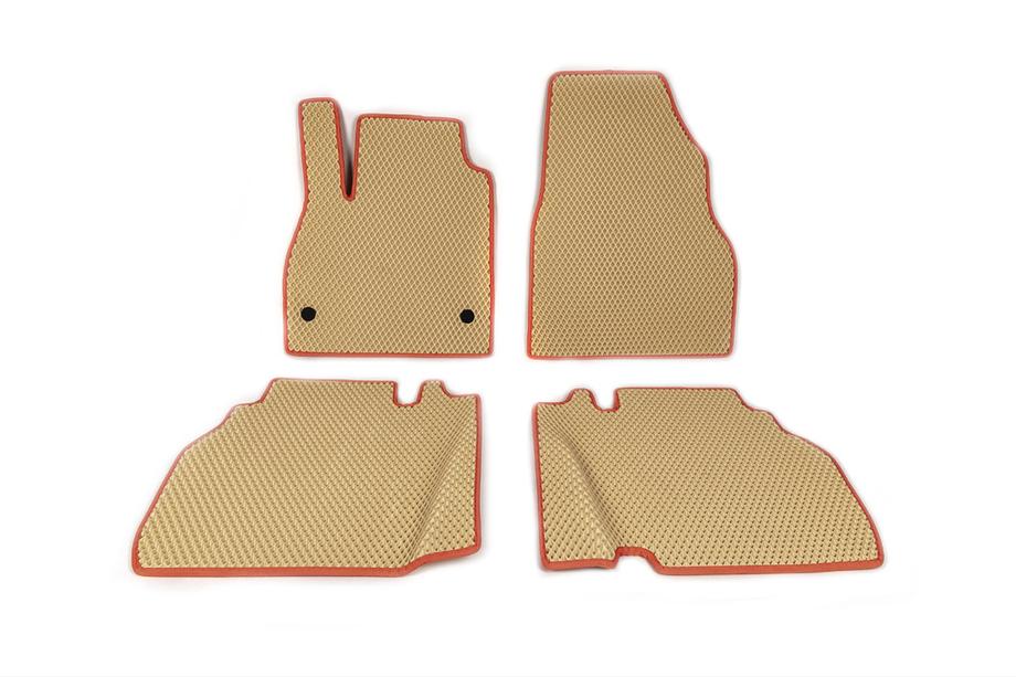 Renault Kangoo 2008–2020 EVA Floor Mats (Beige) Image