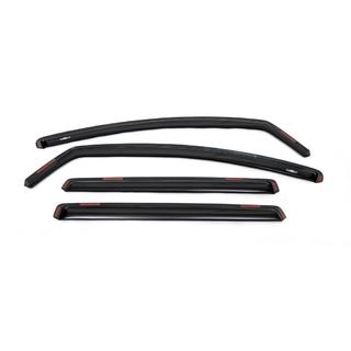 In-channel window deflectors (4 pcs, HIC) Audi Q7 2005-2015 photo 1