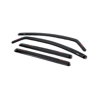 In-channel window deflectors (4 pcs, HIC) Audi Q7 2005-2015 photo 2