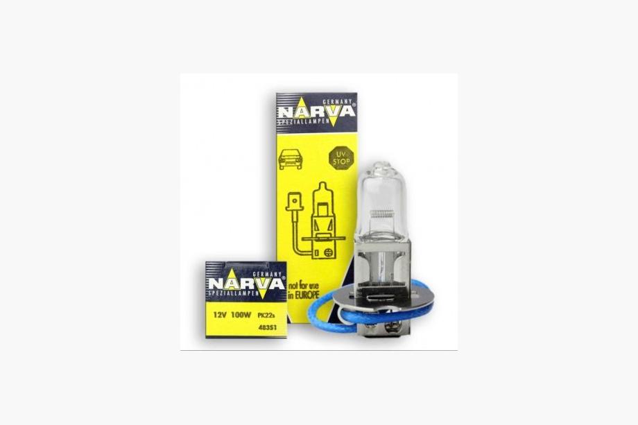 Narva H3 100W Headlight Bulb 48351 Image