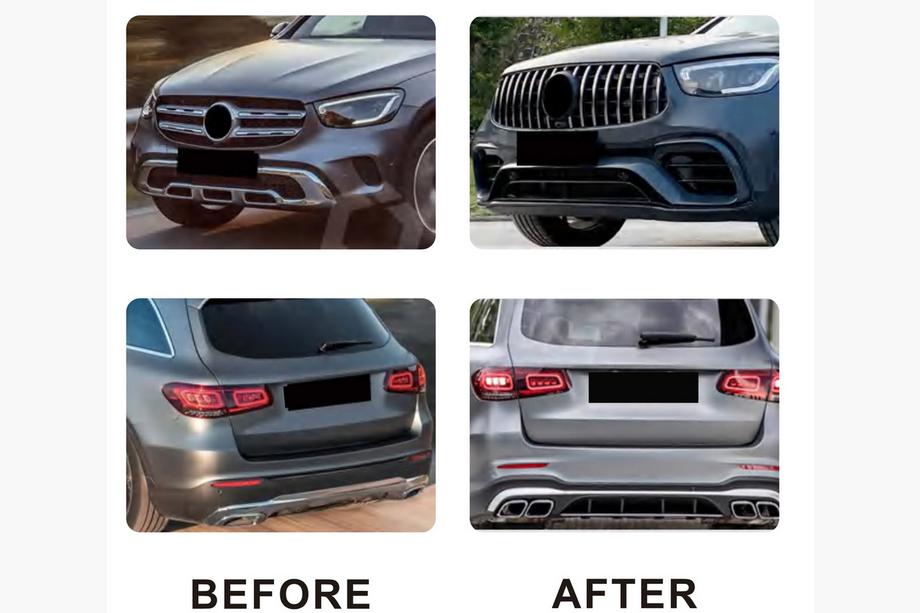 Mercedes GLC X253 2015-2022 Full Body Kit 2020-2022 (AMG GLC63) Photo 8