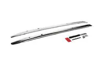 Toyota Land Cruiser 300 2021- Integrated chrome roof rails (Aluminium) photo 3