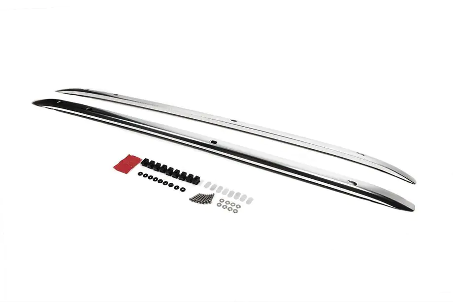 Toyota Land Cruiser 300 2021- Integrated chrome roof rails (Aluminium) Image