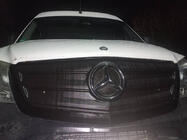 Mercedes Sprinter W906 2006–2018 Winter grille cover V2 (2013↗) Glossy photo 2