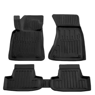 Stingray 3D Rubber Floor Mats (5 pcs, Polyurethane)