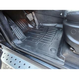 Stingray 3D Rubber Floor Mats (4 pcs, Polyurethane)