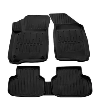 Stingray 3D Rubber Floor Mats (5 pcs, Polyurethane)
